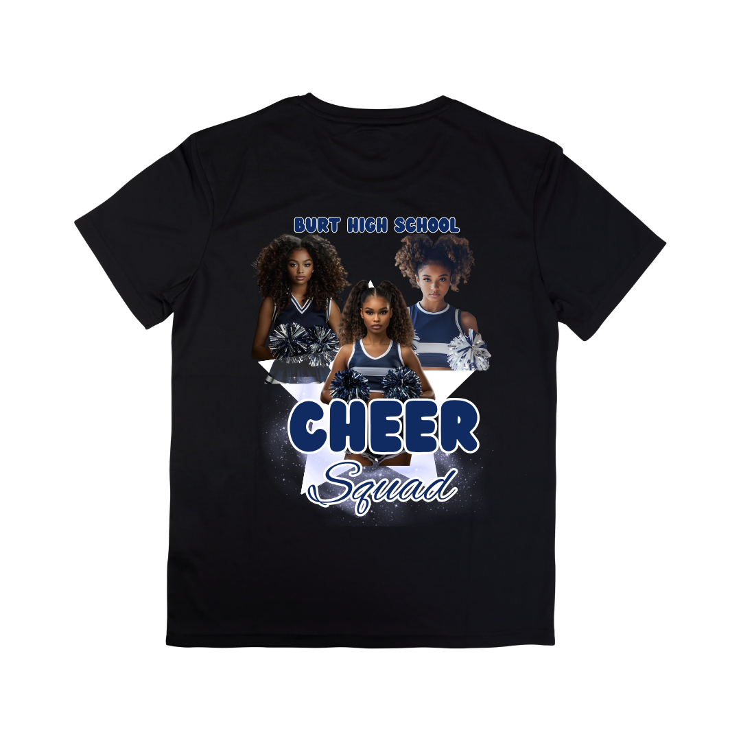 Cheer Shirt - Blue