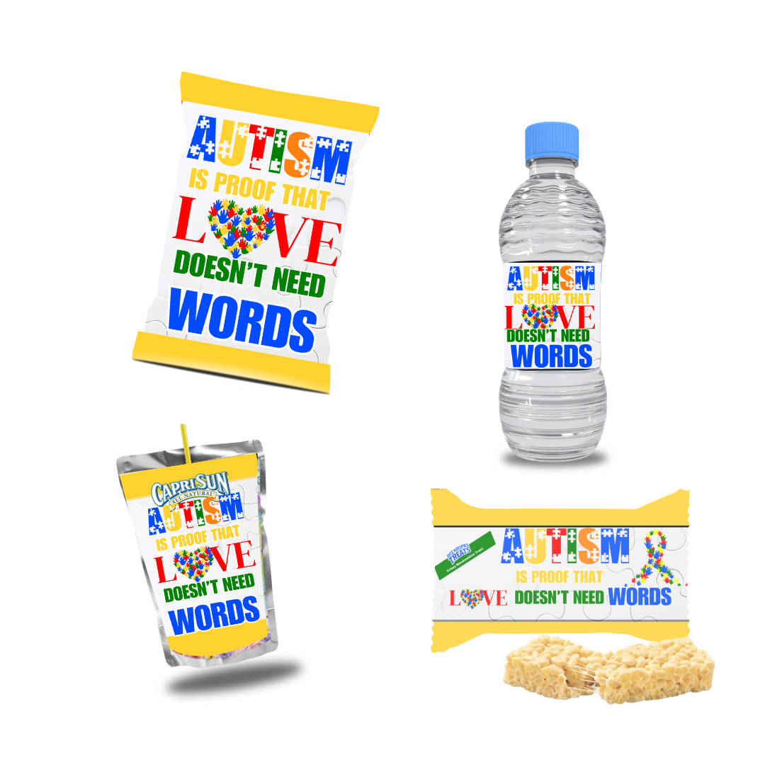 Autism Awareness Custom Favors