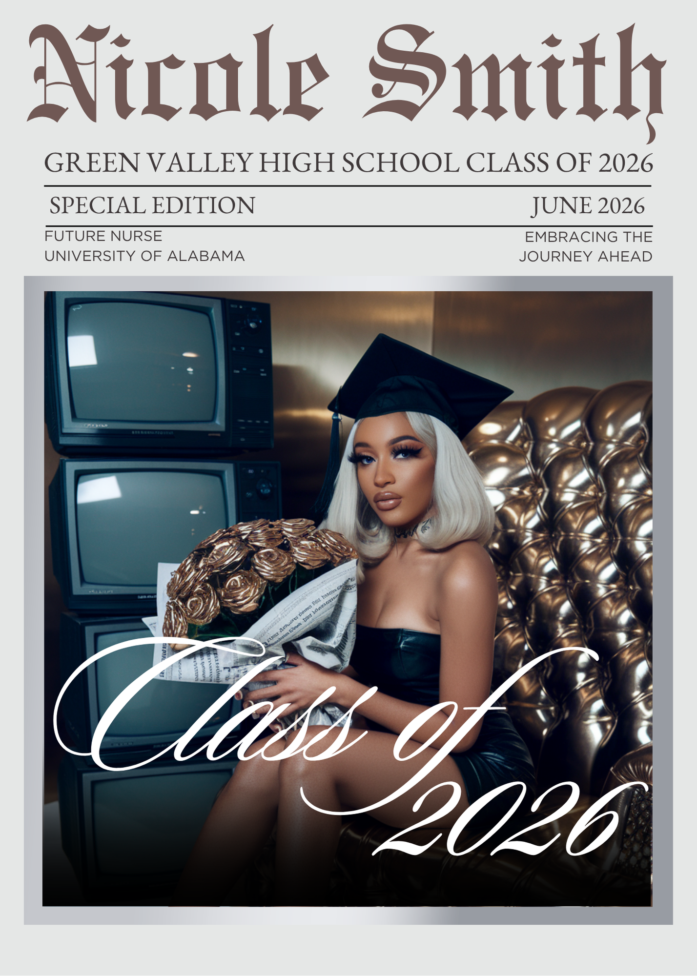 Graduation Magazine Covers